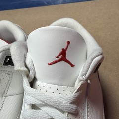 Size 2 Y PS – Jordan 3 Retro Low White Cement Reimagined Black True Blue