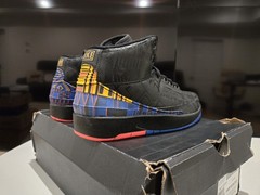 NIB Air Jordan 2 BHM Grade School Size 5Y CI2972 007 Black history Month