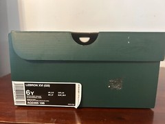 Size 6 Y (GS) – Nike LeBron 16 Low Space Travel