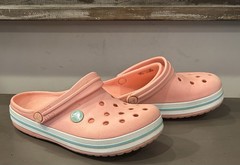 Crocs Crocband Clog Melon Pink Kids Size C13