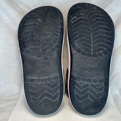 Crocs Bayaband Clogs Slip On Sandals Navy Blue Unisex Youth Junior 3