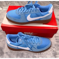 Nike Field General 82 GS University Blue White Boys Size 7Y Shoes NEW