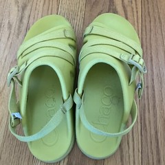 Chaco Chillos Sport Sandal Green Kids Size 6
