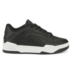 PUMA Slipstream Leather Lace Up Youth Boys Black Sneakers Casual Shoes 38782603