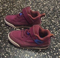 Jordan 4 RM Unisex Kids Athletic Sneaker Burgundy/Blue US 12C FQ3951-641