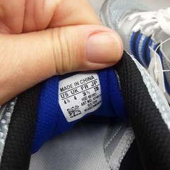 Adidas Kid’s HyperRun 3 Big Kids 4.5 Silver Black Blue D556