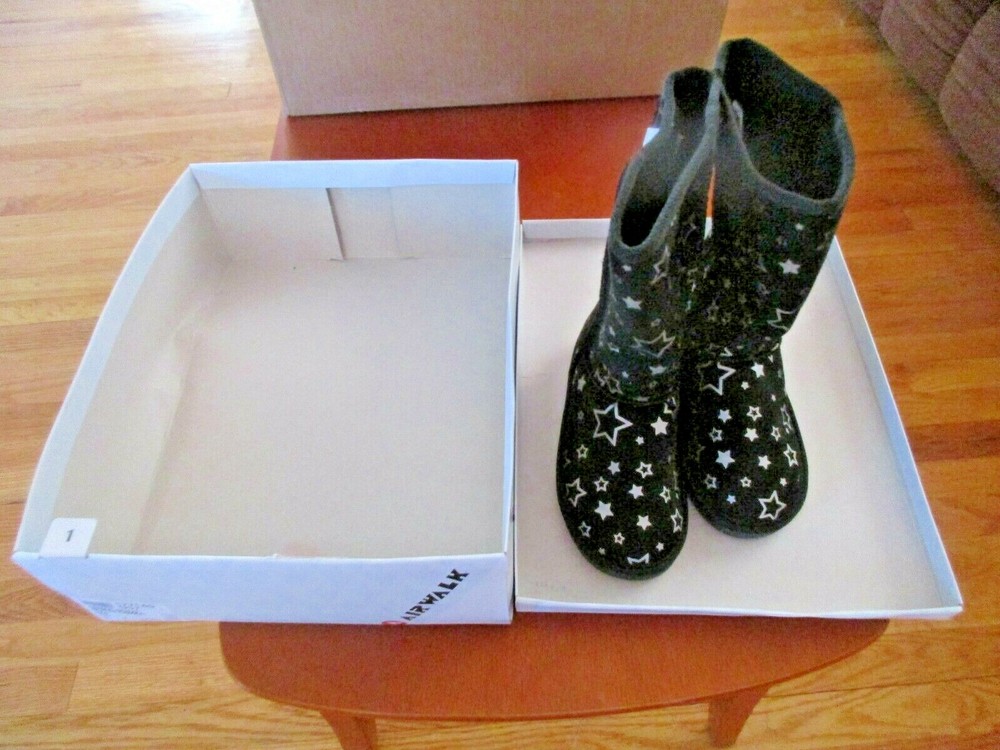 Airwalk Black Emma Boot Little Kid Size 1 New with box