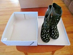 Airwalk Black Emma Boot Little Kid Size 1 New with box