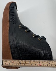 NEW Australia Luxe Collective “Boonon” Leather Shearling Moccasin Slippers US Y1