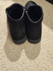 👢 Kids Ankle Boots Size 3 Black Suede💥EXCELLENT💥Not Sure Of The Brand💥👀💯