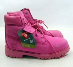 A148A PINK COLOR Timberland Classic Premium 6-IN Waterproof youth size 4.5/5