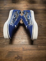 VANS FLAME OLD SKOOL CHECKERBOARD REFLECTIVE SIZE 5Y/6.5W NWB RARE (VN0A4UHZ7WM)