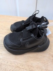 Nike Flex Runner AT4665-003 Black Toddler Sneakers Sz 4C NEW NO BOX