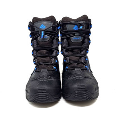 Columbia Bugaboot Youth Size 5 Black Waterproof Insulated Lace-Up Snow Boots
