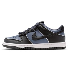 Big Kid’s Nike Dunk Low SE Light Carbon/Black-White-White (HV4768 001)