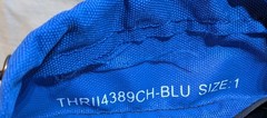 Kamik Kids Snow Boots Size 1 Blue Black Waterproof Winter Made in Canada