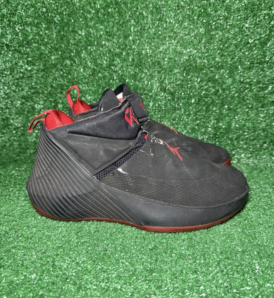 Nike Air Jordan Why Not Zero 0.1 Bred Black Red GS Youth Size 7Y AO9744-600