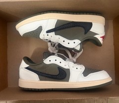 Air Jordan 1 OG x Travis Scott Low Olive DZ5909-106 Size 3 (PS)