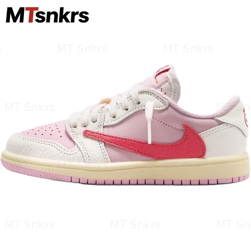 Jordan x Travis Scott Air Jordan 1 OG Tropical Pink Low top IQ7605-101
