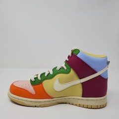 Nike Dunk High multicolor orange and yellow DZ5638-500 GS Size 6.5Y