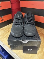 Jordan 4 Retro Black Cat (2025) (PS) IB4388-010 & TD IB4387-010 New