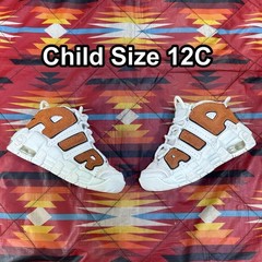 DZ5322-001 Preschool Size 12C Nike AIR MORE UPTEMPO PS ‚BASKETBALL LEATHER‘