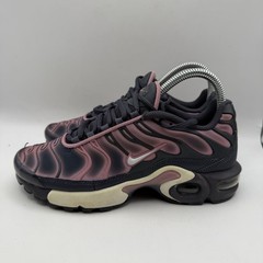 Nike Air Max Plus GS Shoes Gridiron/Grey/Pink/White Size 5Y 718071-006
