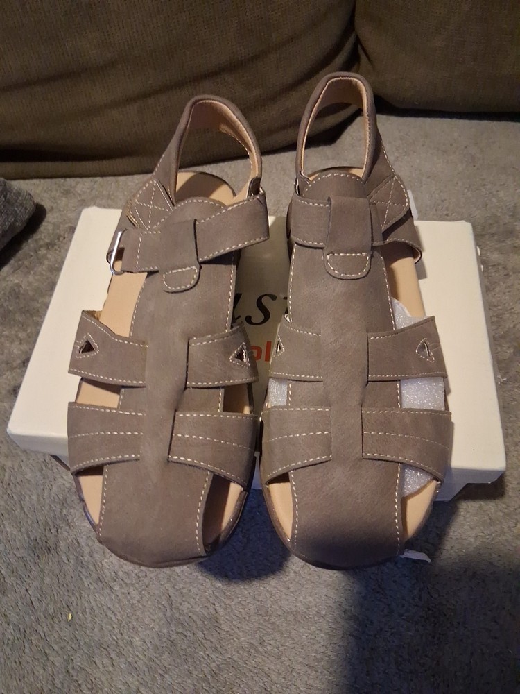 Austin Kids Collection – Suede Leather Sandals- NEW