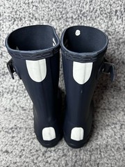 Hunter Original Kids Rain Boots Navy UK 12 US 13B/1G EU 31 NWOB