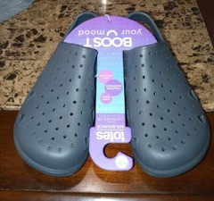 Totes clog sandal shoe sz 13/1 slip on gray Washable Antimicrobial Unisex Kids