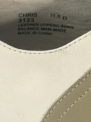 Classic WILLITS Chris Preppy Unisex Kid’s White-Tan Leather Saddle Shoes 11.5
