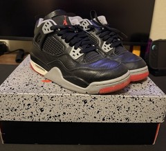 Jordan Air Jordan 4 Retro (GS) reimagined Black Red Gray 4.5Y