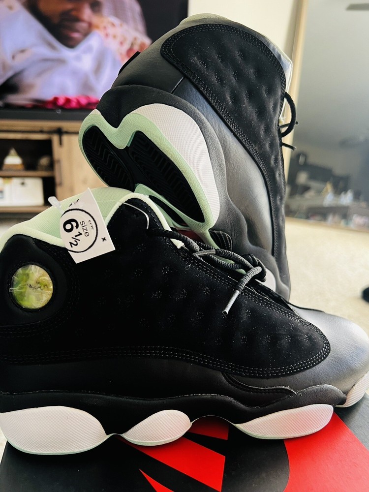 Jordan 13 Retro Black Mint Foam 439358 015
