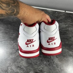 Nike air flight 89 “Varsity Red” HF0406-101 Size 7Y = 8.5 womens Brand new