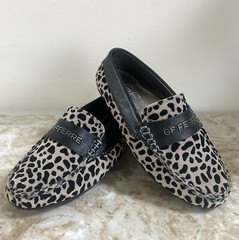 New Authentic GIANFRANCO FERRE Signature Unisex Loafers 30 ITALY, 12.5 USA