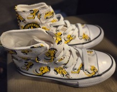 Converse Chuck Taylor All Star Kids High Top Sneakers Construction White US 12