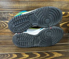 Nike Dunk High Bright Spruce Volt Kids Sneakers Casual Sport Shoes