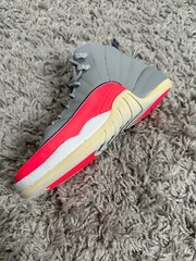 JORDAN 12 RETRO (GS) Size 7Y Womens 8.5 Shoes Sneaker WOLF GREY PINK 510815-060