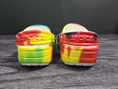 Crocs Classic Tie Dye Graphic Clog K Multicolor Unisex Kids US C10 205451-90H