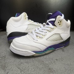 2013 Air Jordan 5 Retro Grape Size 6y Boys 7.5 Womens w/o Box 440888-108