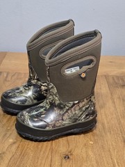 Bogs Toddler Size 7 Classic Outdoor Mossy Oak Camo Rubber Boots All Seasons