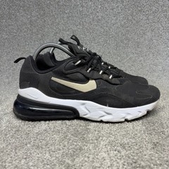 Nike Air Max 270 React Shoes Sneaker GS Youth Size 7Y Black White BQ0103 009