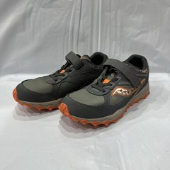 Saucony Cohesion TR14 Sneaker Kids US 3.5 Olive Camo Trail Running Shoes EBS976