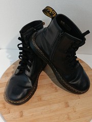 Dr Martens Air Wair Zavala Y Boots Size W6 M5 Black
