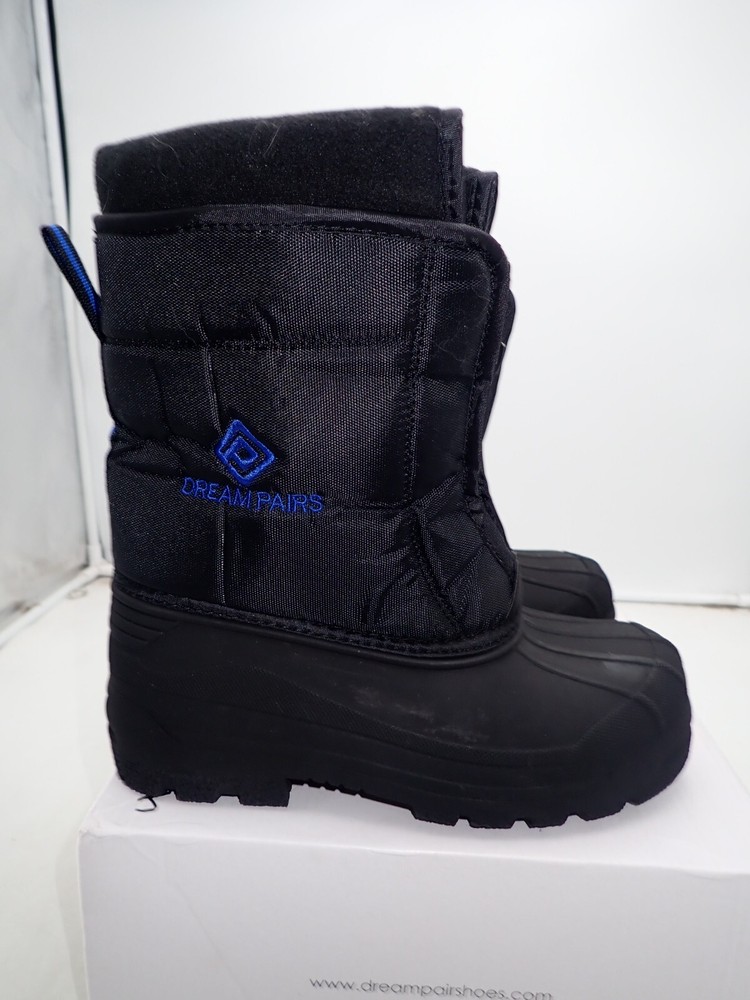 NEW DREAM PAIRS KSTAR Kid’s Boots Black kids‘ Size 5 Waterproof Boots