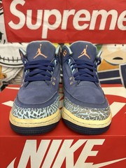 Air Jordan Retro 3 Purple Dust/Atomic Pink/Blue Cap Size 5Y, Model 441140-506
