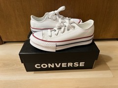 New Converse Kids Chuck Taylor All Star Eva Lift Canvas Platform OX Youth 1