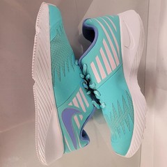 Nike Star Runner GS Aqua Royal Pulse White Running Shoes BV6368-400 Size 6.5Y
