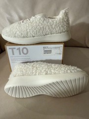 Allbirds Smallbirds Wool Runner Fluff Natural White Little Kid Shoes T10