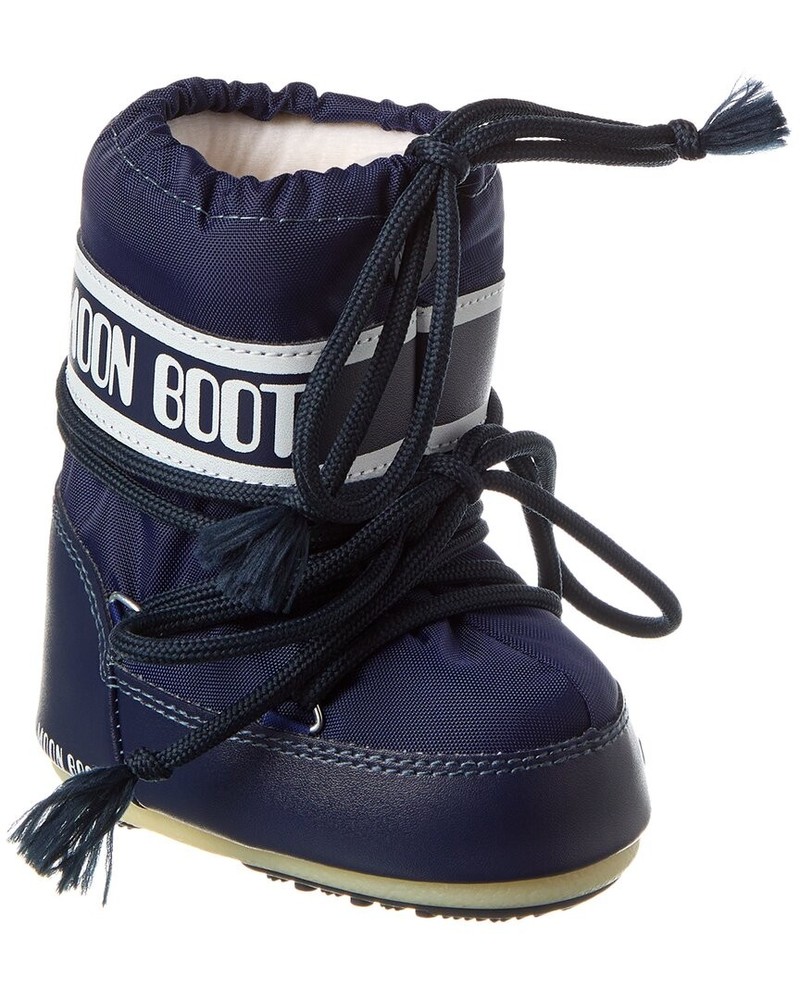 Moon Boot® Mini Icon Nylon Boot Blue 19/22